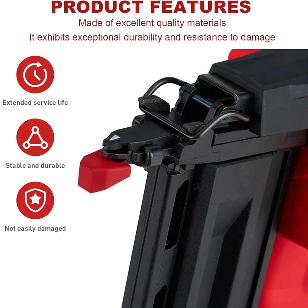 

AA98 42-38-0017 Комплект подушечек No-Mar (набор из 30 шт.) для гвоздезабивающего наконечника 2746-00 Подушка для носа No Mar Tip Gwoździarka, Finish Nailer