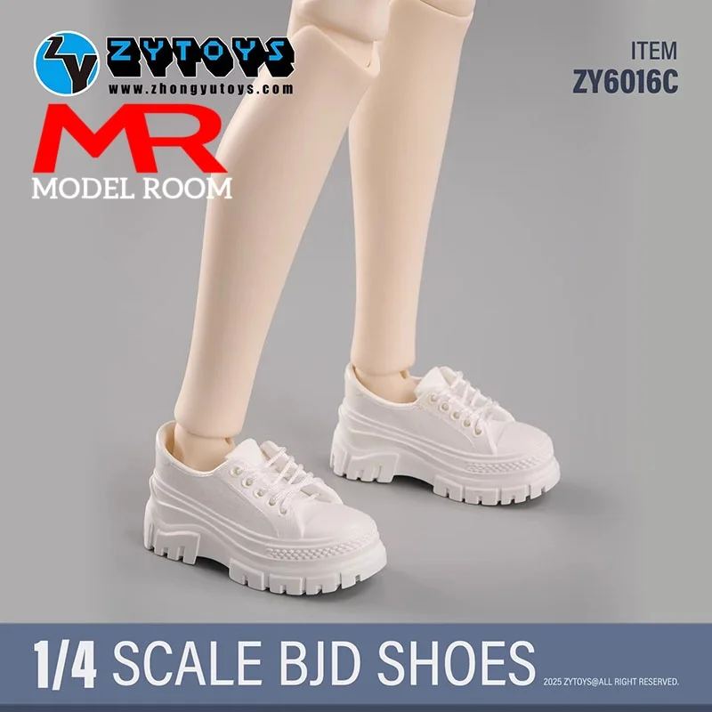 ZYTOYS ZY6016 1/4 スケール プラットフォームスニーカー スポーツシューズモデル フィット 1:4 BJD 人形アクションフィギュアボディ