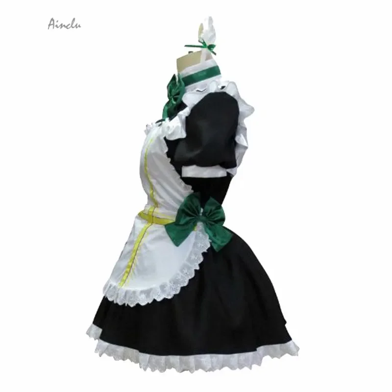 عينكلو تخصيص FreeShipping الكبار الموضة الجديدة LoveLive! أزياء مينامي كوتوري الخضراء التأثيرية لحفلات الهالوين الموسيقية