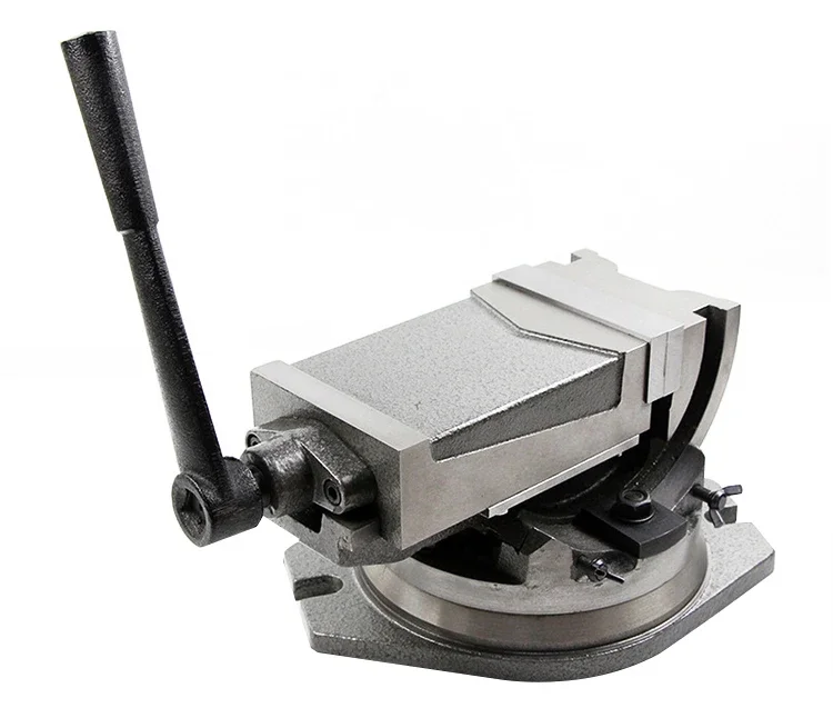 High Quality Tilting Vice 360 Degrees Vise Q41 with Swivel Base Milling Vice VMC Use