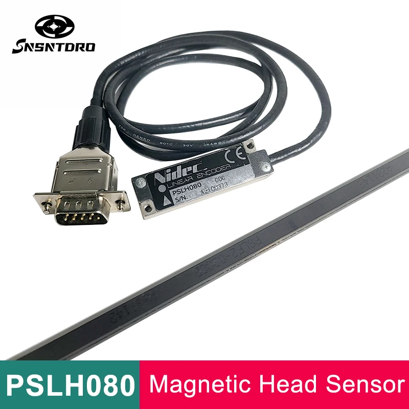 

PSLH080 magnetic scale integrated differential output incremental detection sensor and resolution of 1um magnetic linear encoder