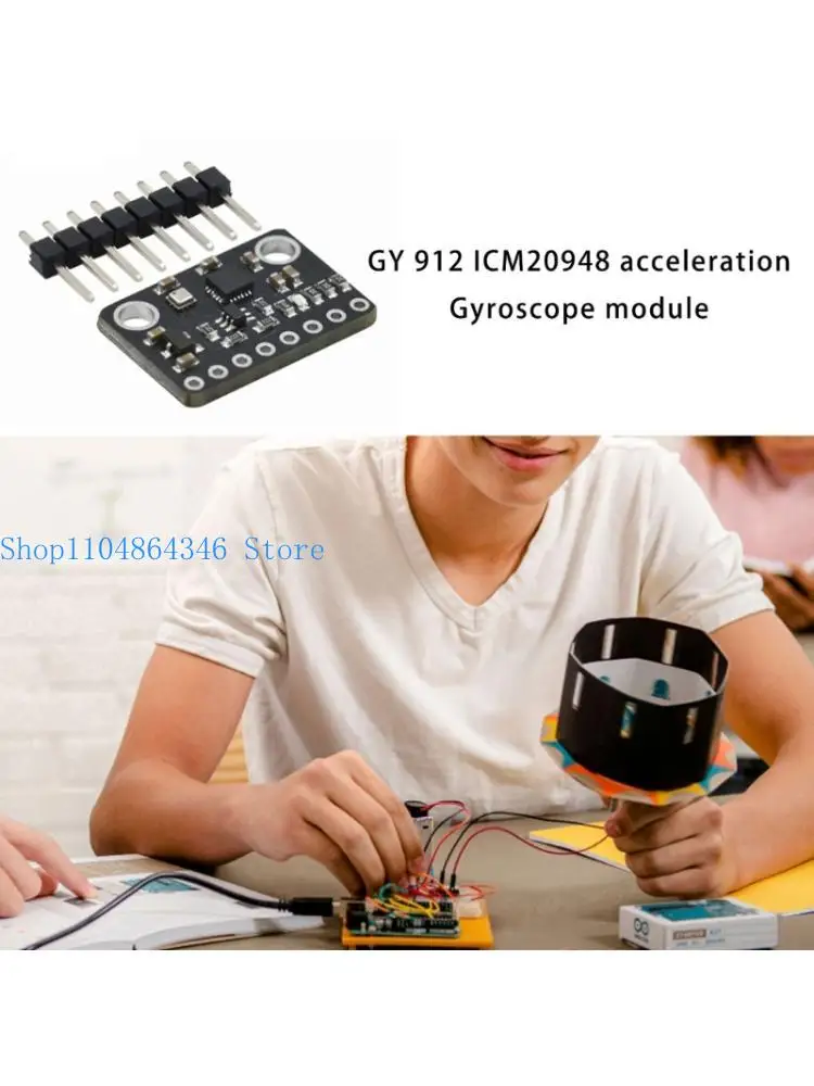 

5ASD Несколько протокола GY-912 ICM20948 10DOF Датчики модуль SPI I2C Выход для контроллеров полета и обнаружения движения