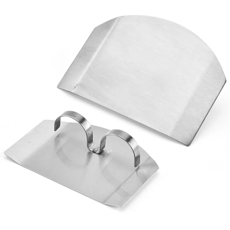 1/3PCS Stainless Steel Hand Finger Protector Chef Finger Guards For Cutting Guard Finger Protector Avoid Hurting Kitchen Tool