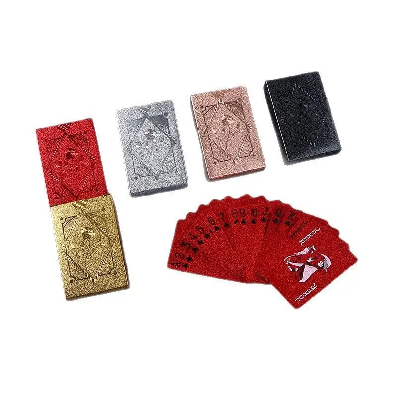 

Водонепроницаемые карты ПВХ для магических трюков — прочный набор для покера, вечеринок, фокусов и коллекционирования