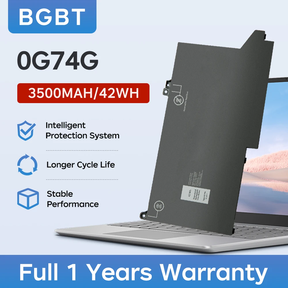 0G74G MXV9V Laptop Battery for DELL Latitude 12 7000 E7000 7280 7380 7480 7290 E7280 E7380 E7480 E7390 451-BBZL 42Wh