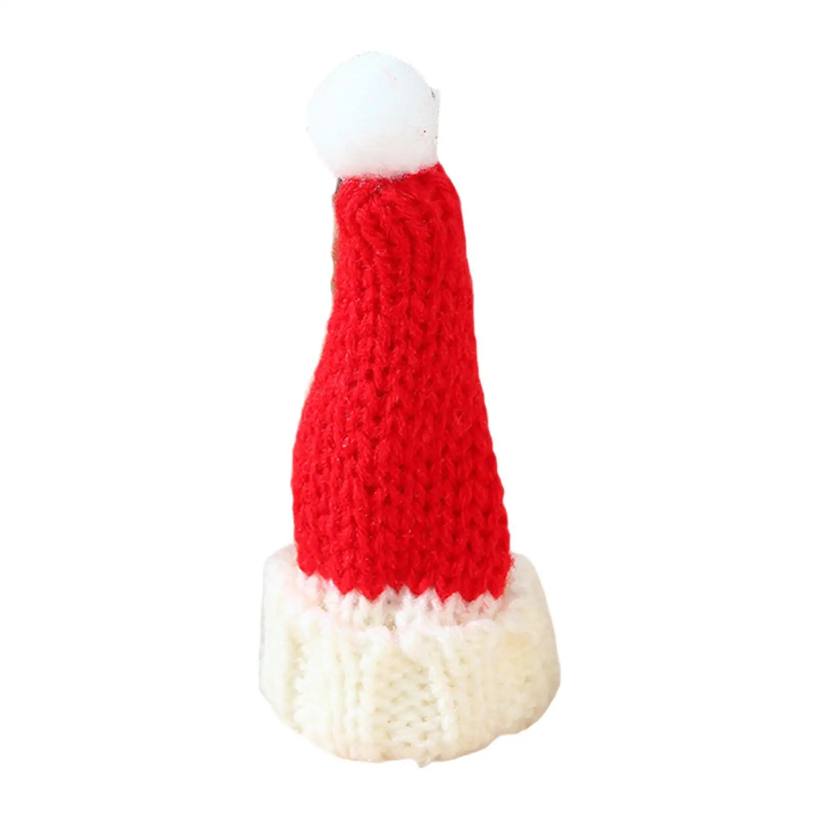 Christmas Hat Decoration Pointed Hat with Ball Photo Props Party Supplies Hanging Pendant Ornament for Door Farmhouse Window