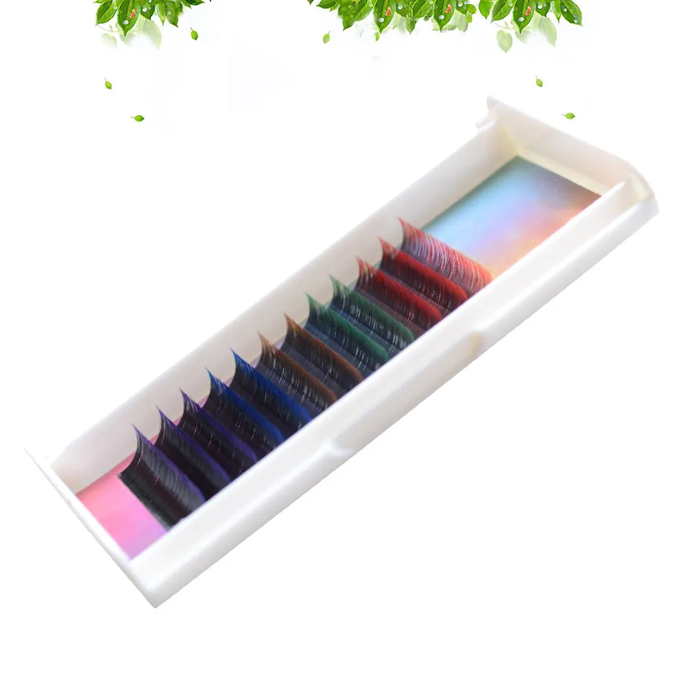 Gradient Fake Eyelashes Set – Safe Fiber, Easy Apply/Remove, Eye-Catching Chic Look for Festival & Party