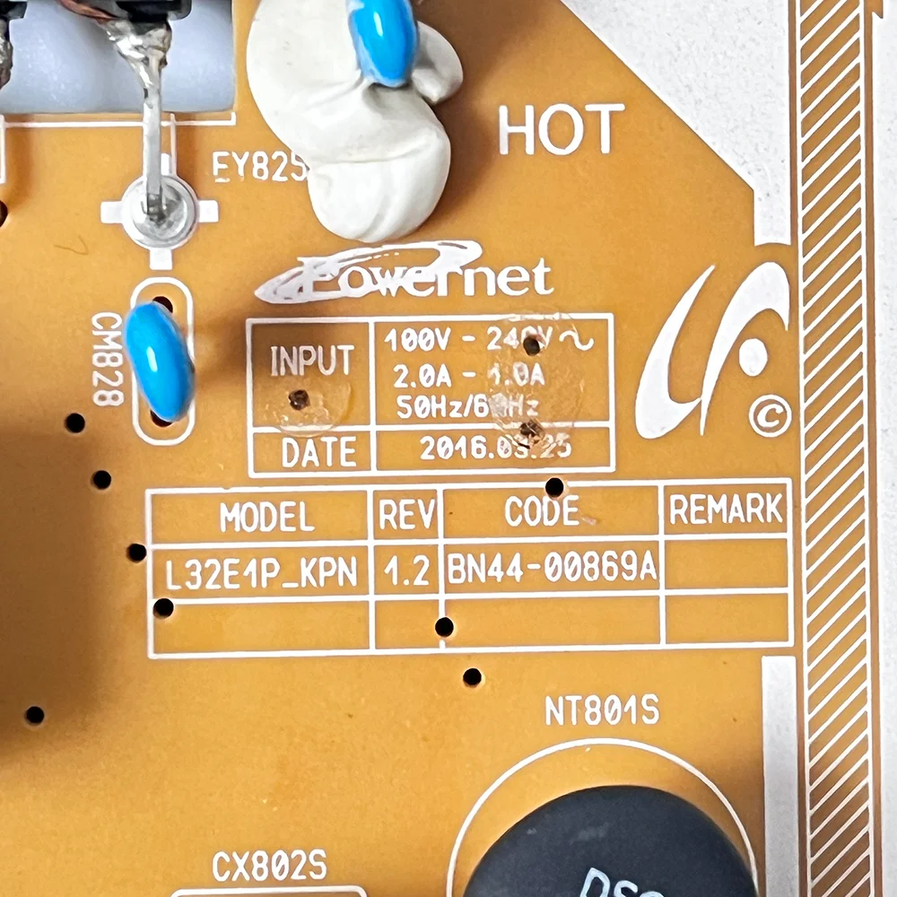 BN44-00869A L32E1P_KPN Power Supply Board is for UE32M5520 HG32EE690DK UE32M5520AK UE32K5500 UE32M5620AK UE32K5579SU HE32EE690DB