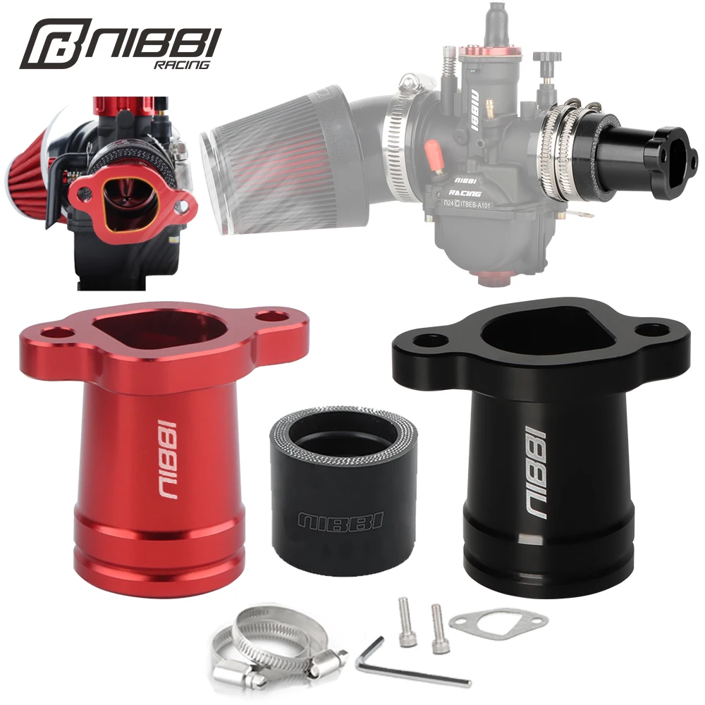 

NIBBI NEW 212cc D Intake Manifold Pipe Inlet for Motorcycle Honda GX160, GX200 Engine Predator VM22/VM26 Carburetor ModifiedPart