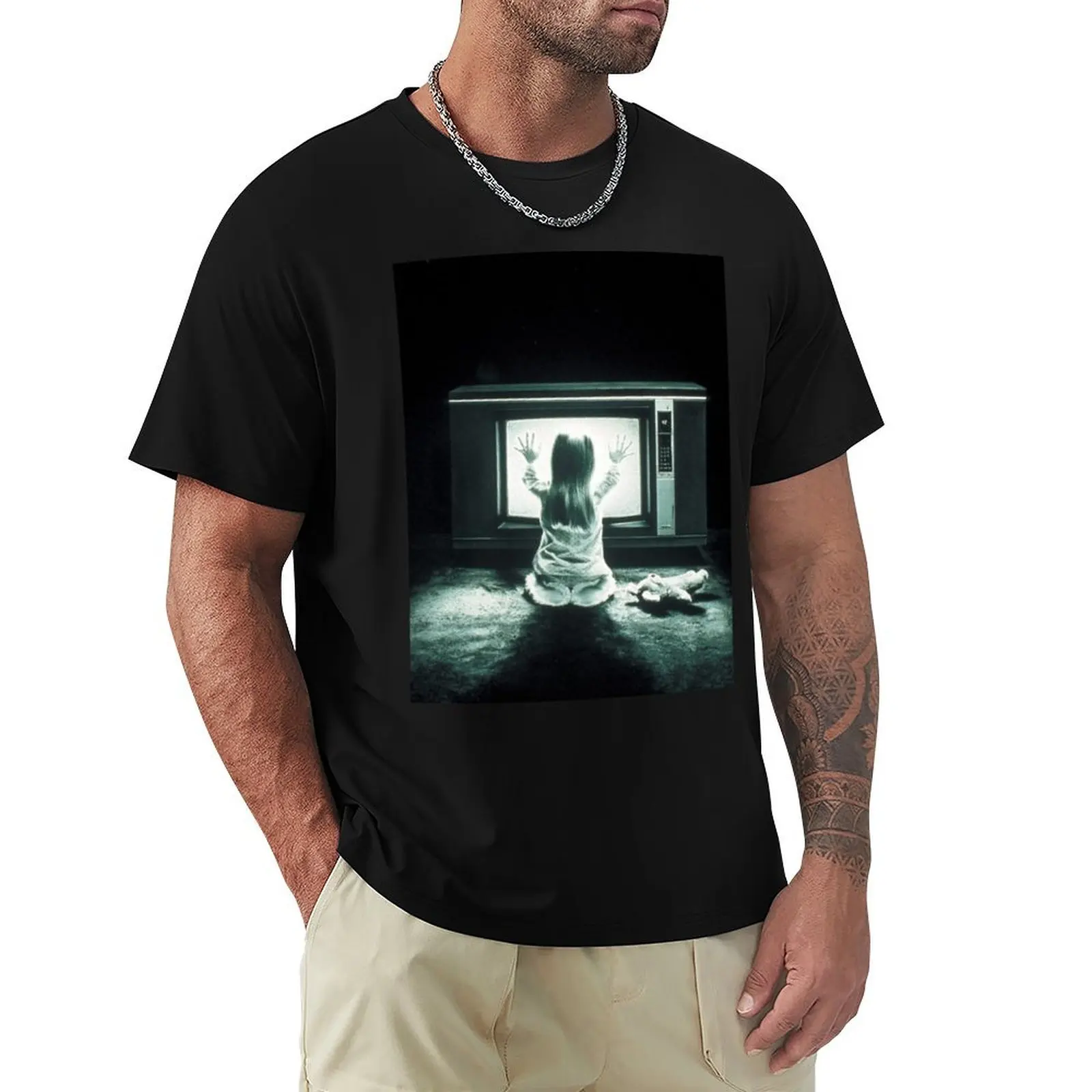 

The Poltergeist T-Shirt Man t-shirt Aesthetic clothing sports fans oversized t shirts for men