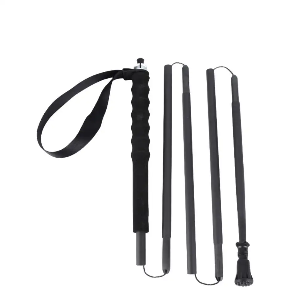 115g Carbon Fiber Trekking Pole 5-Section Trekking Pole Carbon Ultralight Portable Camping Trip Folding Trekking Pole