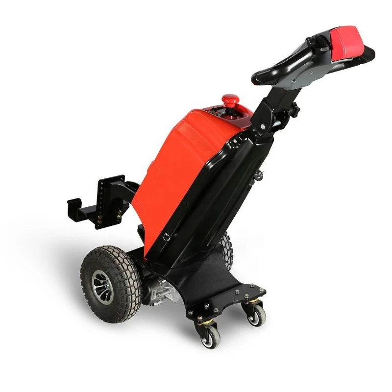 Newest Durable Red 1ton 2ton 1t 2t Electric Tow Tug Tractor Mover for Carrying Trolley Cart hot sale