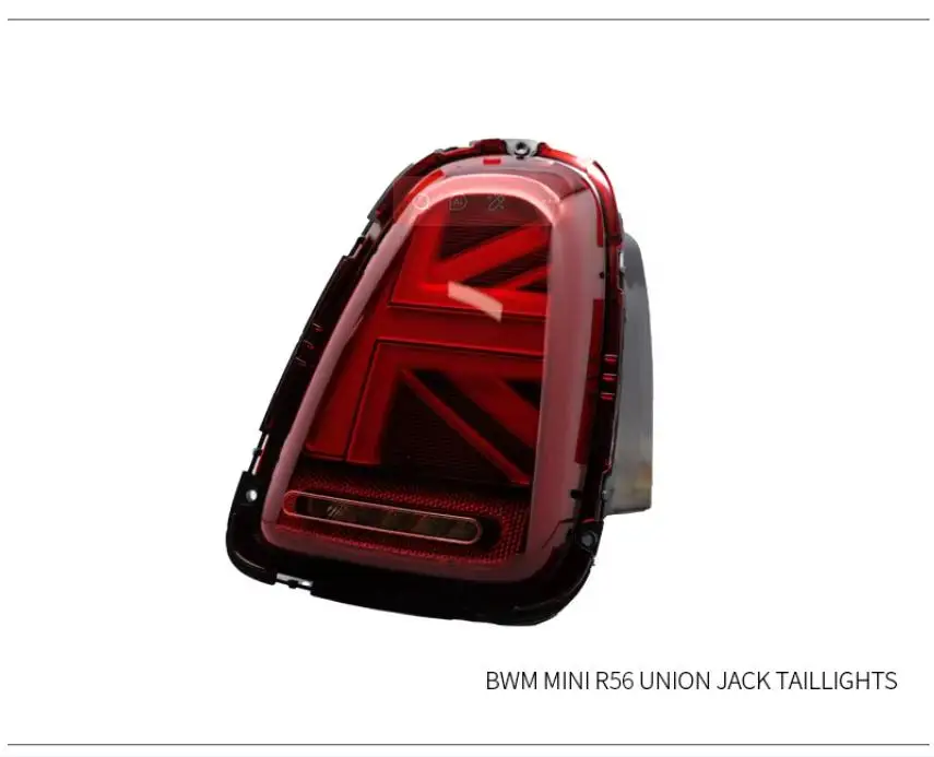 R56 Union Jack Taillights Tail Lamp Turn Signal Light for Bmw Mini R56 07-10/11-13
