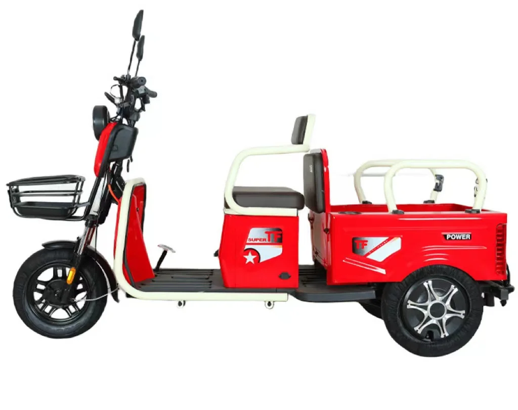 The new national standard electric tricycle adult women pick up children home mini leisure scooter electric scooter