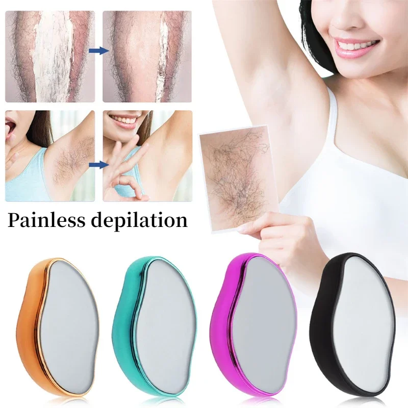 Hair Removal Physical Epilators Crystal Hair Eraser Safe Easy Cleaning Reusable Body Smooth Beauty Depilation Tools