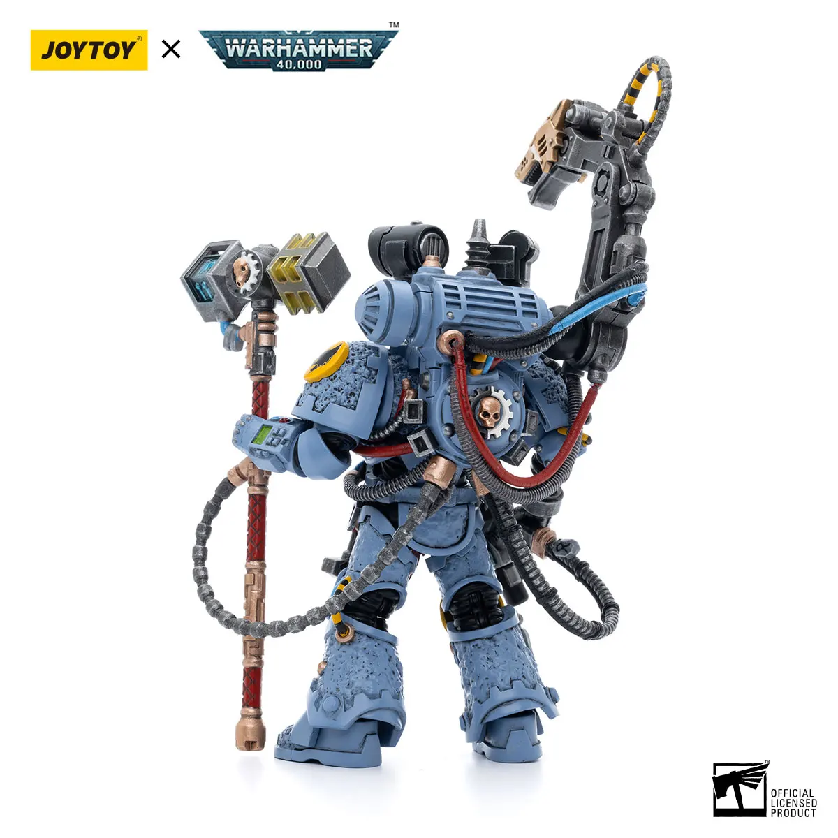 [IN STOCK] JOYTOY 1/18 Action Figure Warhammer 40K Space Wolves Iron Priest Jorin Fellhammer Military Model gift