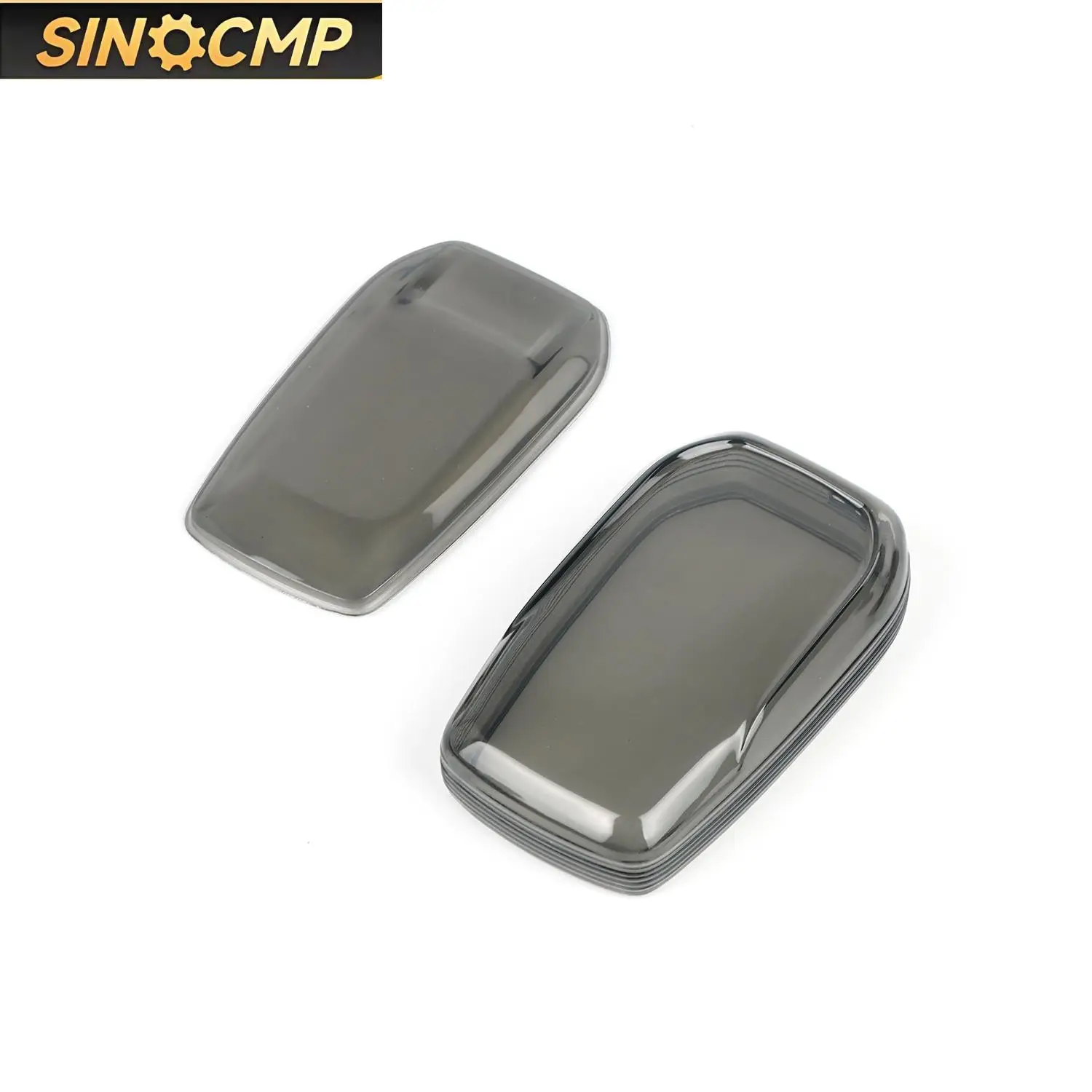 

Transparent Key Fob Case Cover For Toyota Sienna Venza Hilux Tundra Mirai Black Key Fob Case Without Hanging Parts 1Pc