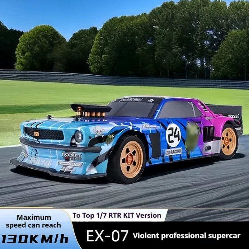 

1/7 ZD Racing EX07 4WD Brushless Simulated RC Electric High-speed Professional Flat Sports Car On-Road Model Car