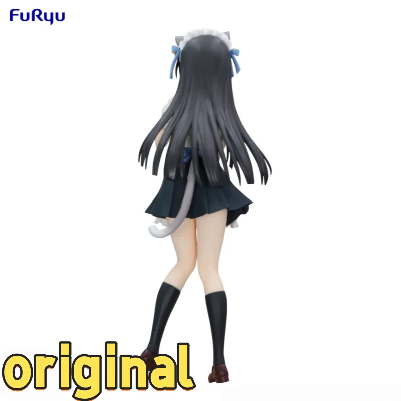 Przedsprzedaż Oryginalna Furyu Akiyama Mio Trio Try It K On Figurka Kolekcjonerska Dekoracja na Biurko Ozdoba Zabawka Personalizowany Prezent