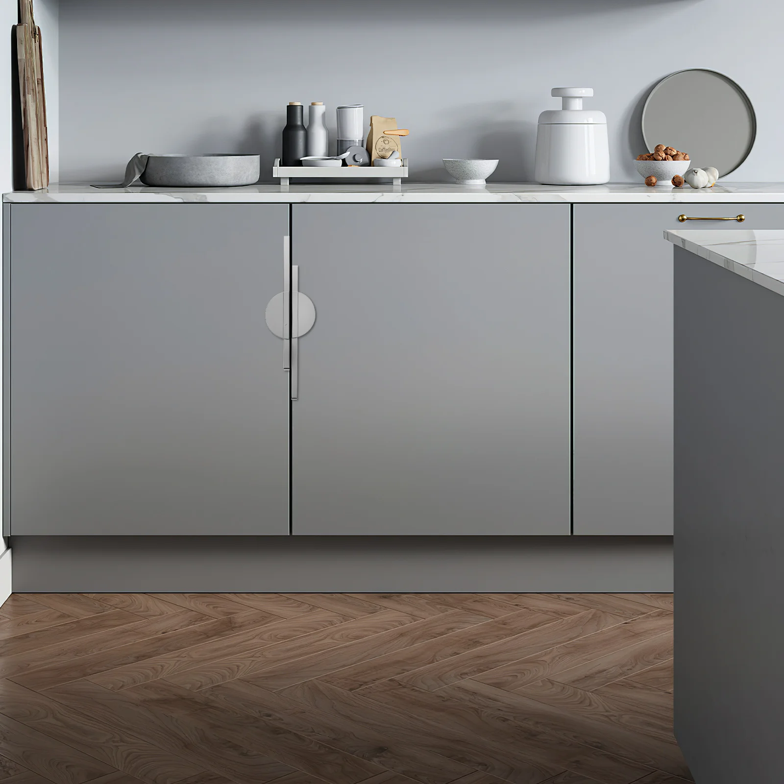 

2Pcs Half Moon Drawer Handles Modern Cabinet Pulls Aluminum Alloy Rustproof Sleek Design Fast Installation for Kitchen Cupboard