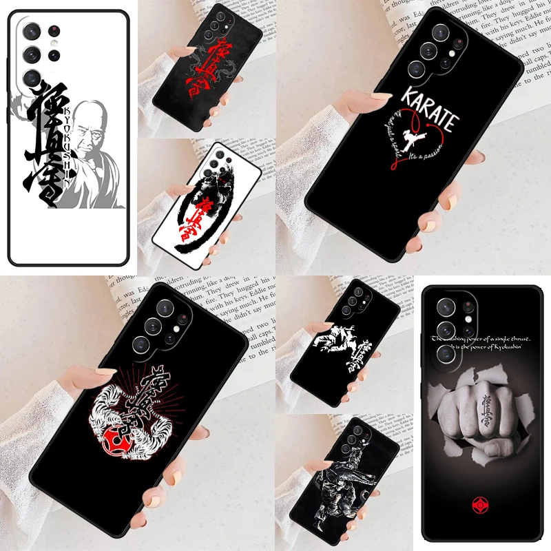 Kung Fu Oyama Kyokushin Karate SOFT Cell Phone Case for Samsung Galaxy S26 Ultra S25 S24 S23 S22 S21 S20 Note10 Cover
