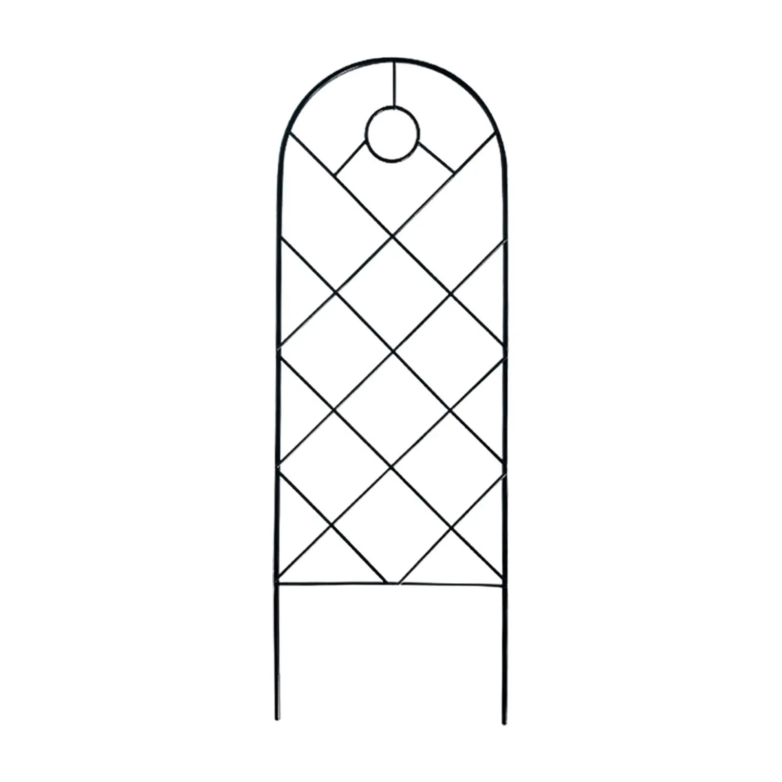 Metal Garden Trellis Heavy Duty Garden Vine Support Rack Climbing Flower Support for Lawn Outside Landscape Backyard Cucumber