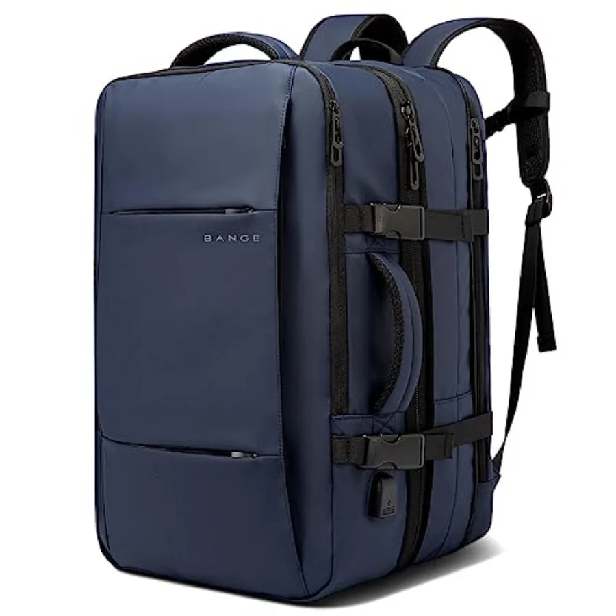 

45L Travel Backpack, Expandable Backpacks, Traveling Business Backpack For 17.3" Laptop, Airport Suitcase Backpack For Men