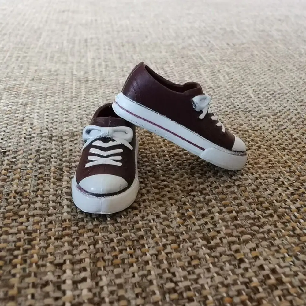 Round Toe 30cm Sneakers Solid Color Sneakers 1/6 Shoes Plastic Casual Shoes PVC Casual Shoes 2cm Accessories