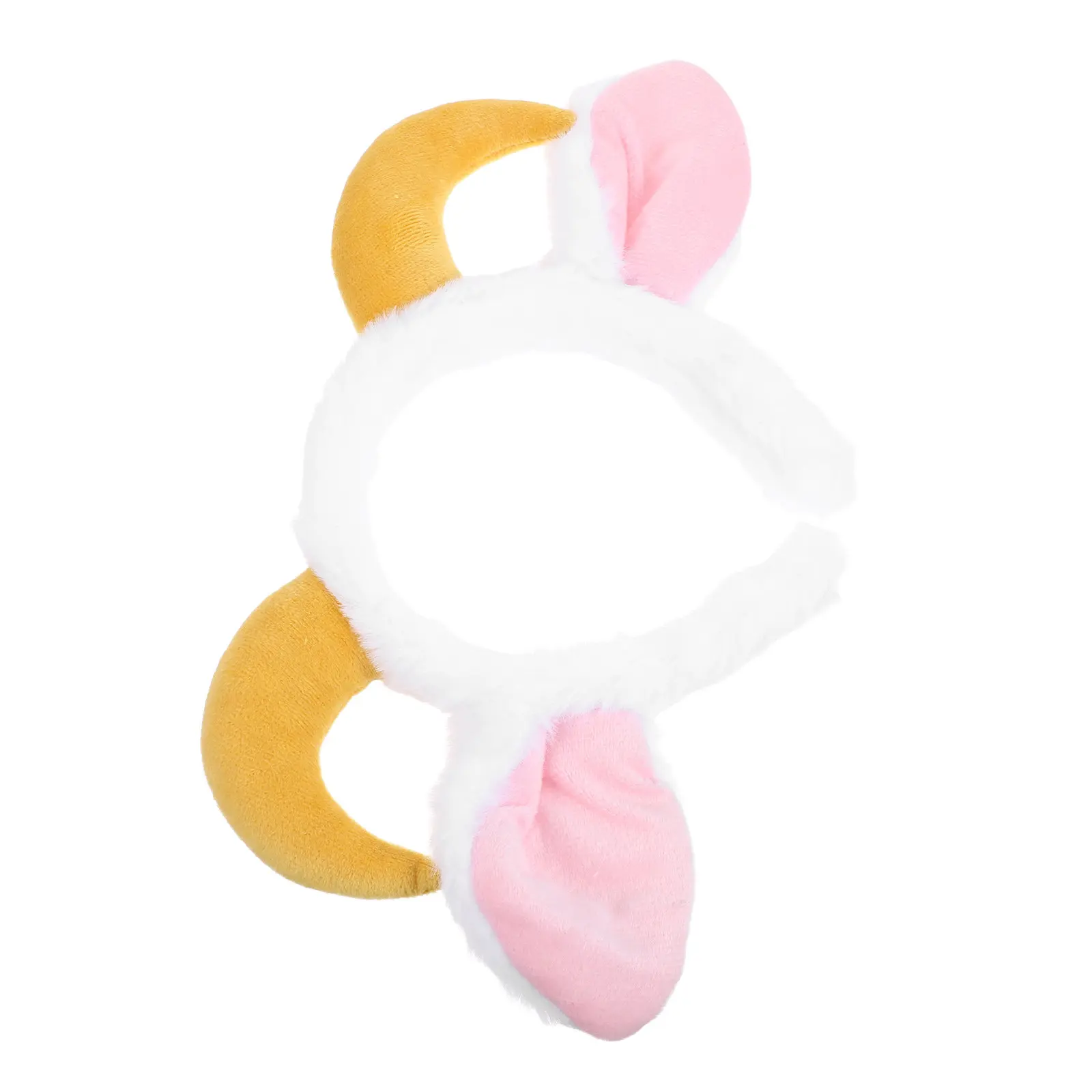 

Повязка на голову с ушками ягненка, милая повязка в форме овечьих ушей для женщин, украшение для праздничного костюма, идея подарка на день рождения