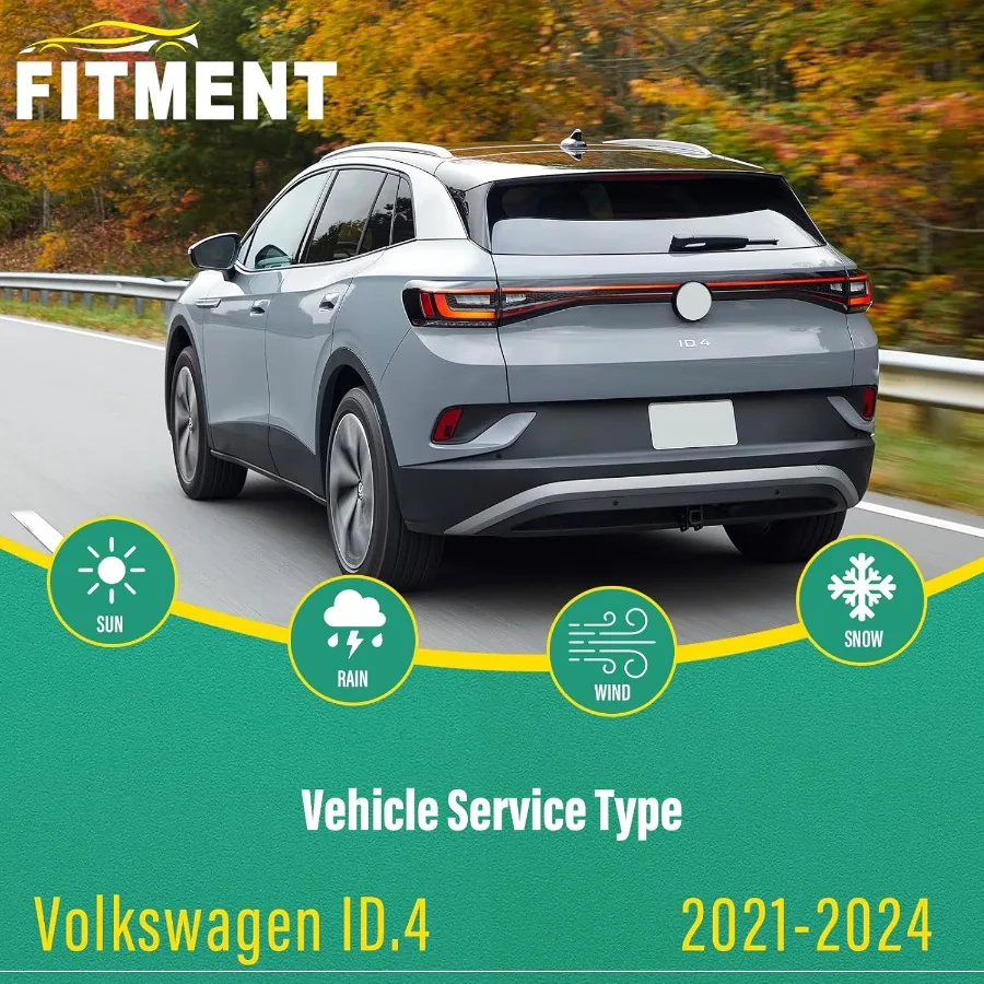 28 18 12 شفرات ممسحة زجاج أمامي بديلة لشركة فولكس فاجن ID.4 2021 2022 2023 2024 فولكس فاجن ID4 ID 4 قسط جميع الأحوال الجوية الخلفية #2