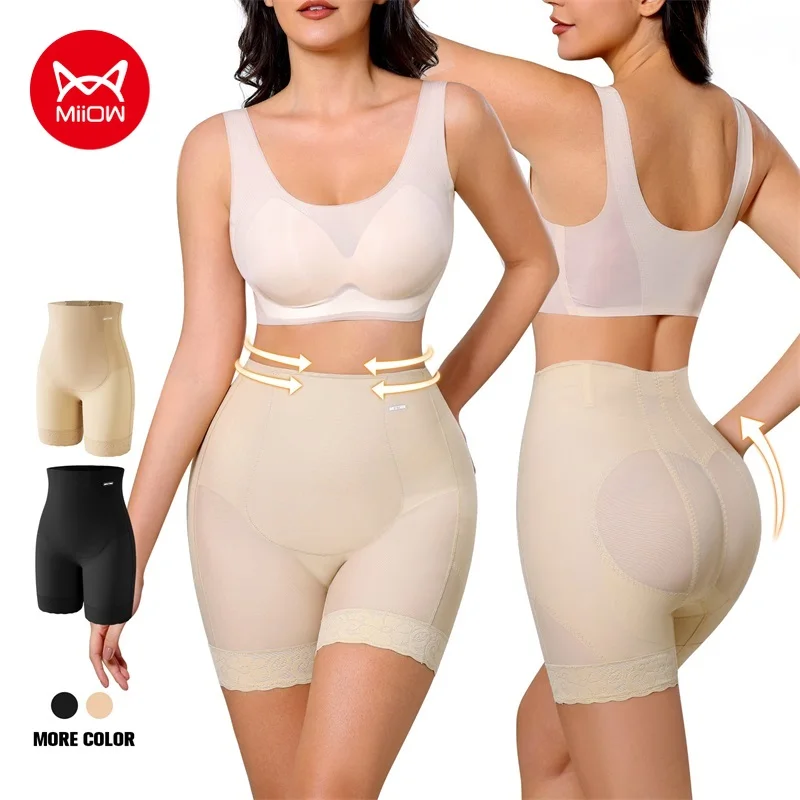 MiiOW تنفس منخفضة الارتفاع تشكيل اللباس الداخلي البطن التحكم الأرداف رفع تشكيل السراويل الورك رفع المرأة المشكل السروال