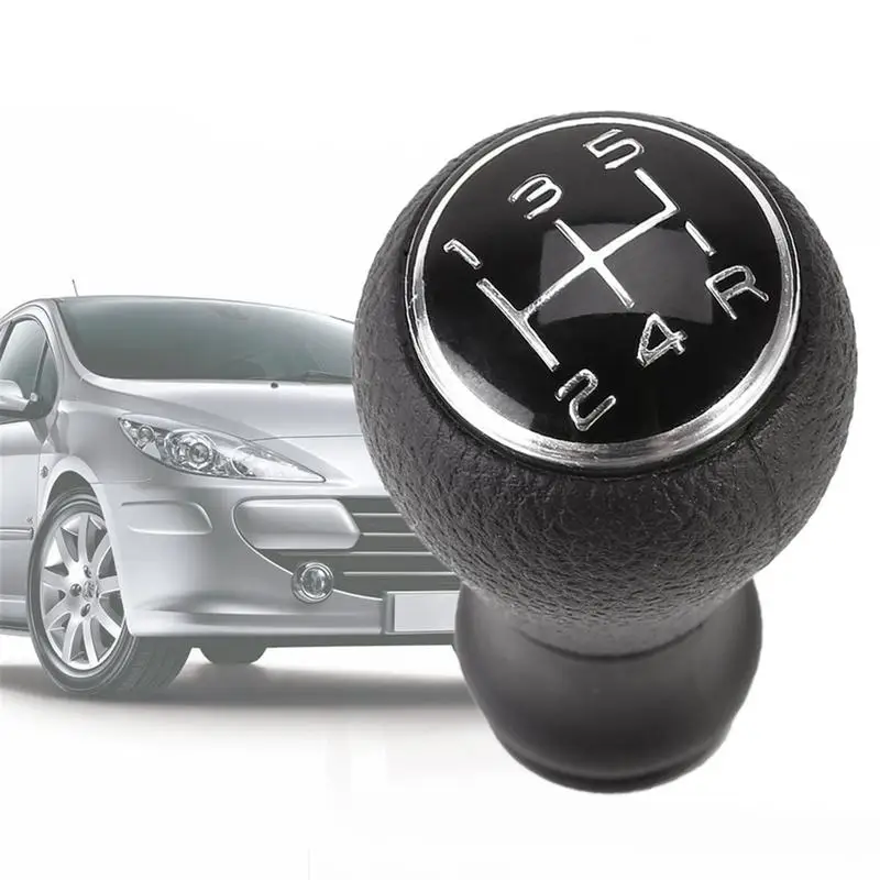 Speed Manual Car Gear Shift Shifter Knob Forcitroen C1 C3 C4 Forpeugeot 206 207 306 307 308 309 405 406 407 508 605 607