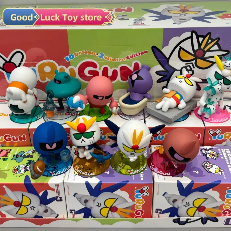 

Оригинальная коллекционная фигурка Bandai Yurugun Blind Box QMSV Vol.2 Freedom Quick Model Super Vehicle, милый абстрактный дизайн, декор для рабочего стола, подарки для детей