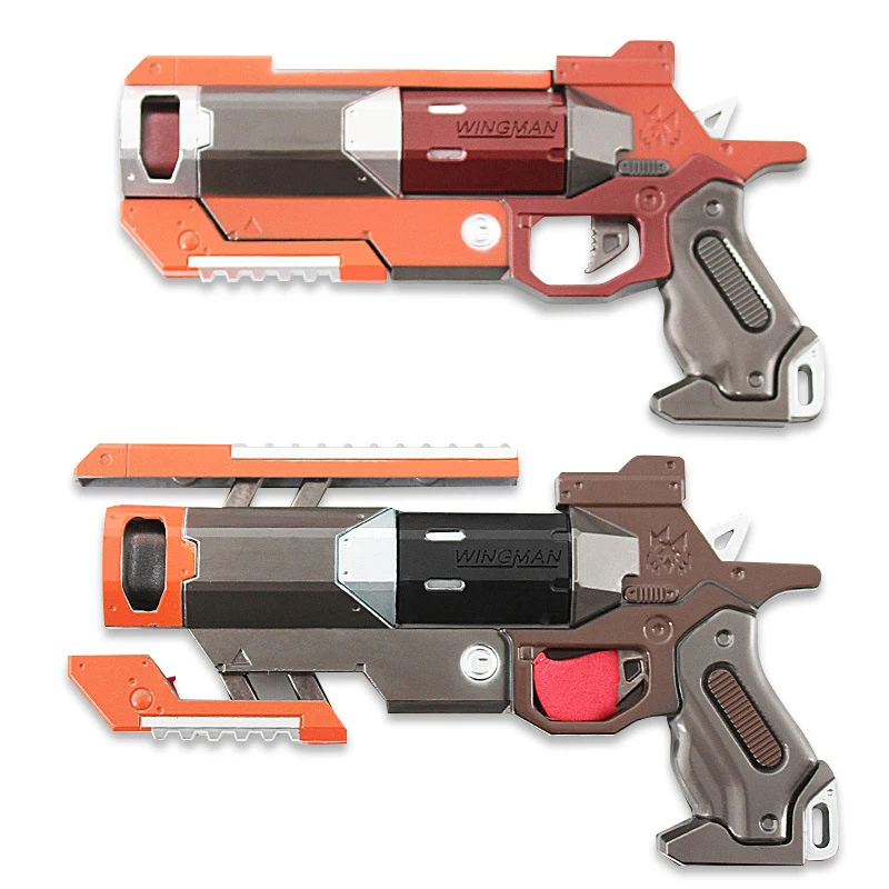 New APEX Hero Helper Can Open And Close The Auxiliary Pistol Of The Fire Trial Thunderbolt Fire Metal Model 14cm Collection Gift