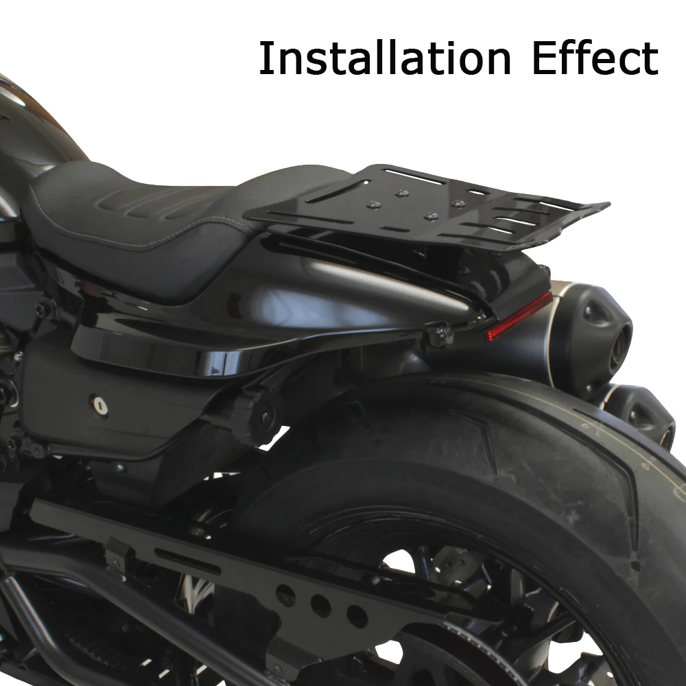 Sportster S Accessories Rear Luggage Rack For Harley Davidson Sportster S 1250 RH1250 S Luggage Rack Rear Seat Support Rack