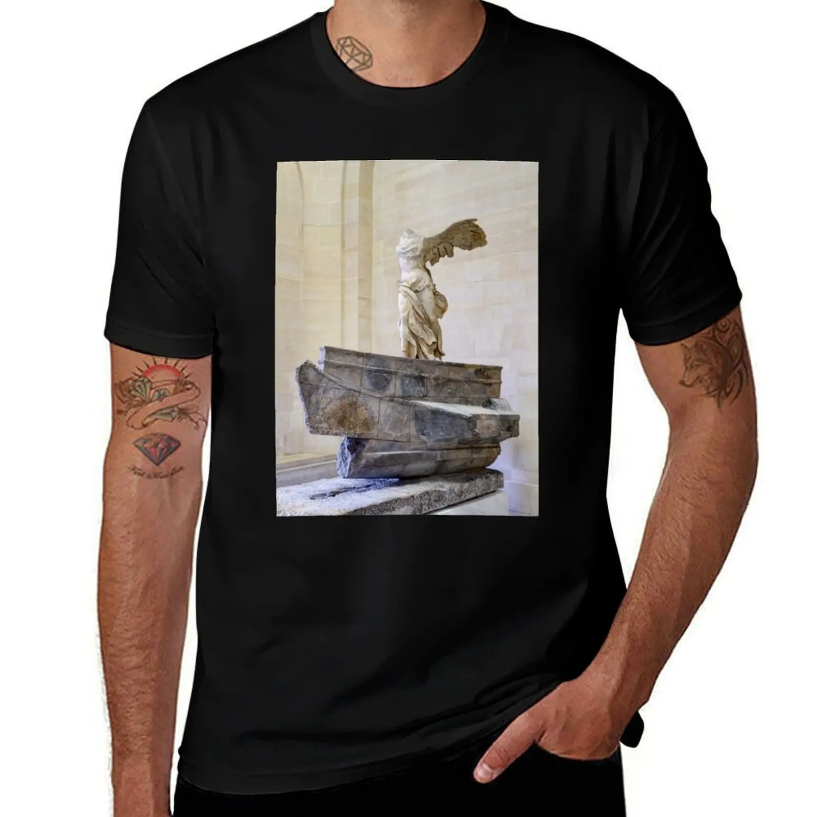 

Victory of Samothrace T-Shirt plus size clothes blanks customizeds oversized t shirt men