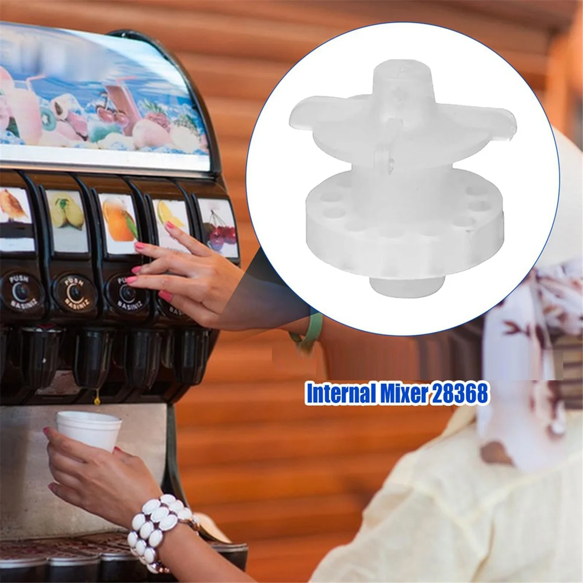 

for valve head 8Pcs LEV Soda Valve 3.0 Diffuser Internal Mixer 28368 for Beverage Dispenser Valve Head LEV Inner Nozzle