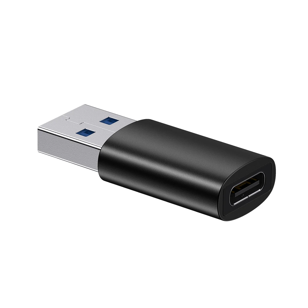 Baseus Ingenuity Series Mini USB 3.1 OTG to USB Type C Adapter Adapter Black (ZJJQ000101)