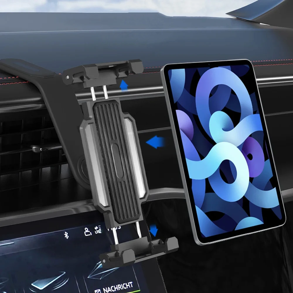 Easy Paste Tablet Stand Car Mount Stand 4-13 Inch Universal Holder Dashborad Center Console for IPad Pro Xiaomi Huawei Tab PC