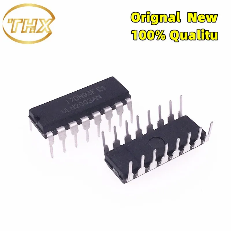 10PCS ULN2003AN ULN2003APG DIP16 SOP16 Darlington Transistor Array Driver ICChip  LOT