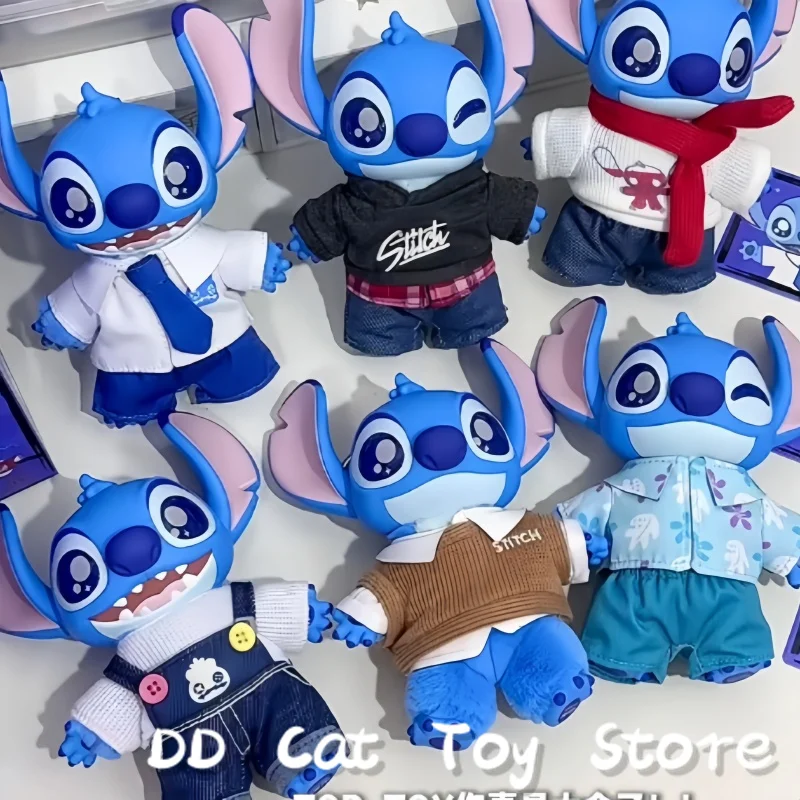 

New Genuine Toptoy Stitch Dress-Up Show Series Blind Box Vinyl Figure Bag Pendant Desk Decor Ornament Surprise Box Birtdhay Gift