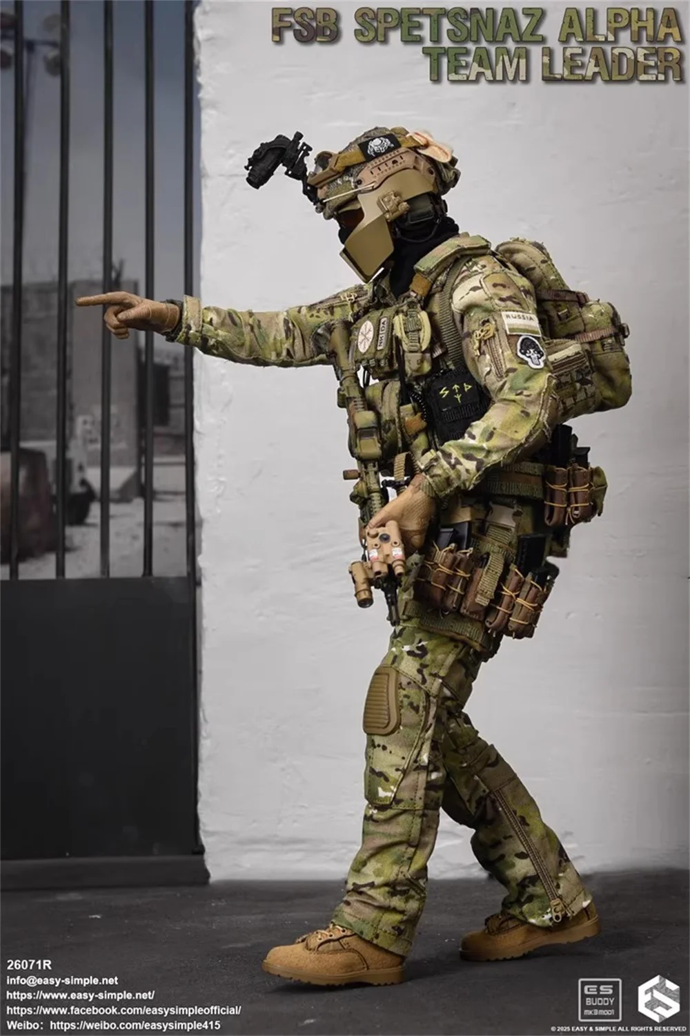 In Magazzino In Vendita 1/6 EASY & SIMPLE ES 26071R Il Russo Action Figure Soldato Bambola Maschio FSB Guo DA Set Completo Bambola di Azione Mobile