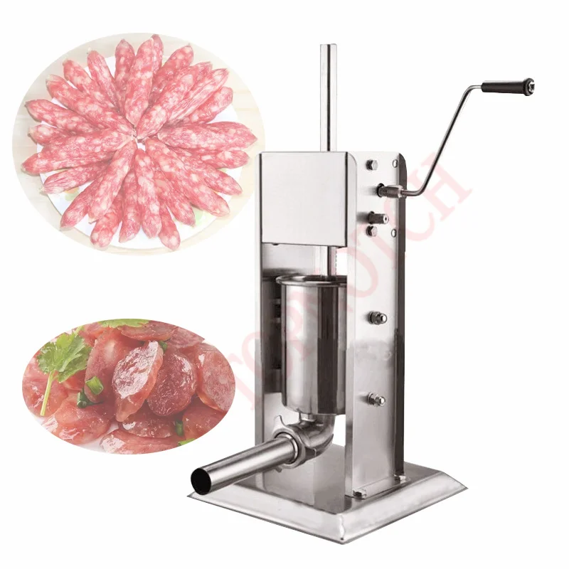 Commercial Vertical Manual Sausage Stuffer Sausage Filler Stainless Steel Vertical Manual Enema Machine