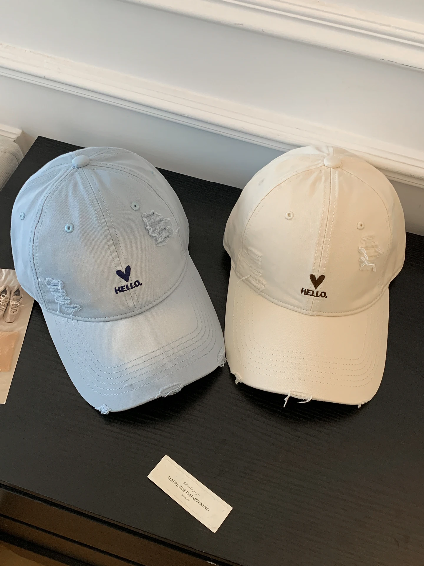 Retro American Style Baseball Cap Unisex Wide Brim Hat Deepened for Small Faces Casual Wear All Seasons Adjustable Size