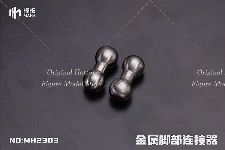 In Stock MAHA Studio MH2303 1/6 Scale Soldier Accessory Stainless Steel Metal Foot Connector Fit 12-inch Action Figure Body