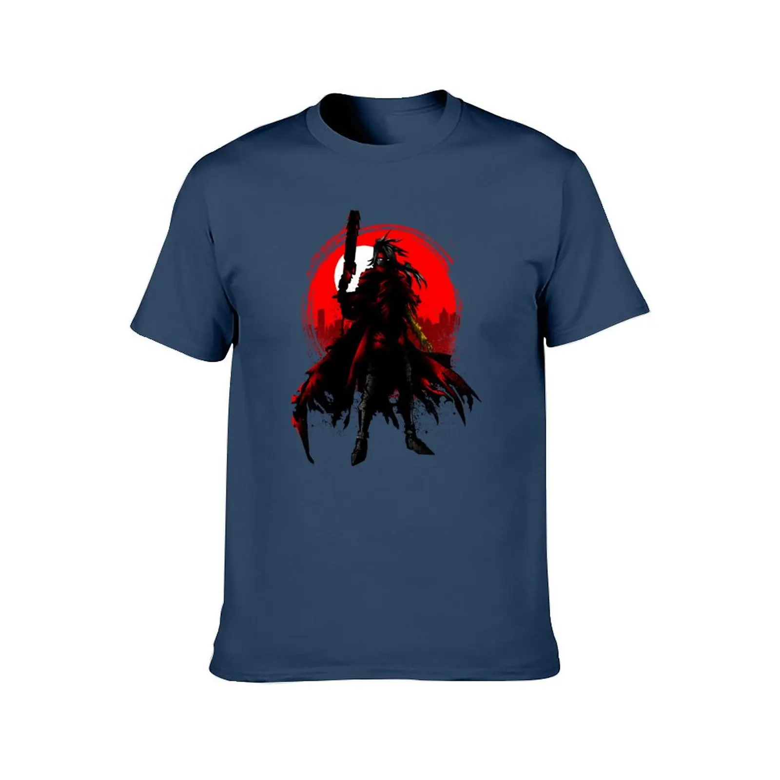 FinalFantasyVII-Dirge of Cerberus T-Shirt t shirt custom print cotton tshirt 100% T-Shirt