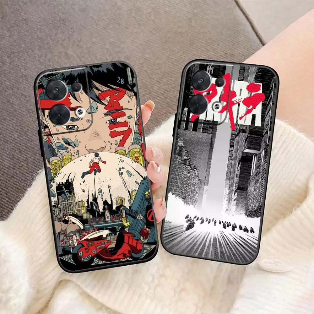 Anime A-AKIRA V-Voltron Phone Case For OPPO FIND X5 X3 X6 RENO 10 8 7 7Z 2Z 6 5 4 Lite Plus Case Funda Coque Shell Capa Cover