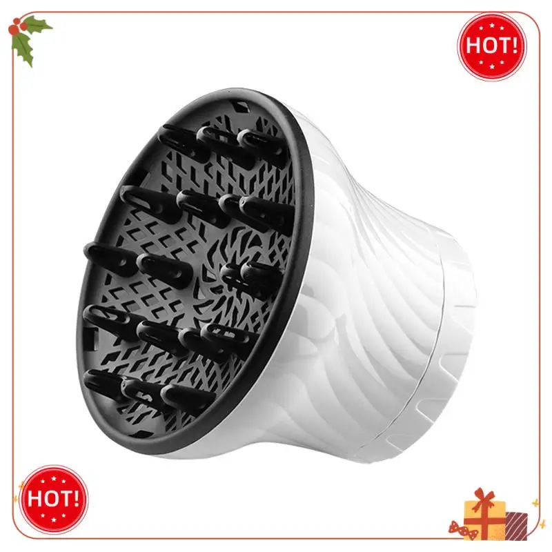 غطاء مجفف الشعر بواجهة عالمية من ABLE لغطاء صالون الشعر، غطاء رأس مجعد لتصفيف الشعر، ملحقات مجفف الشعر باللون الأبيض