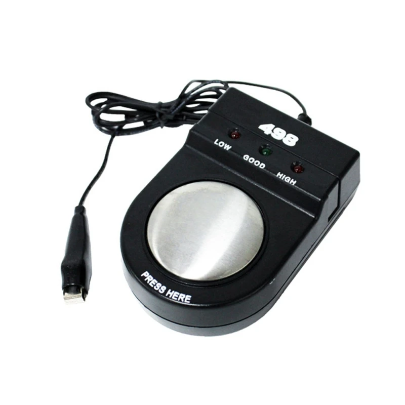 Комплект индикаторов тестера поверхностного сопротивления ESD в сравнении с помощью тестера сопротивления поверхности ESD безопасного