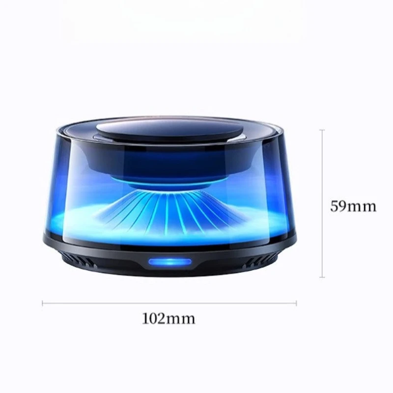 Y سنو ماونتن سيارة الناشر المرطب السيارات لتنقية الهواء مع مصباح ليد جبل فوجي جو سيارة المنزل الروائح الديكور #6